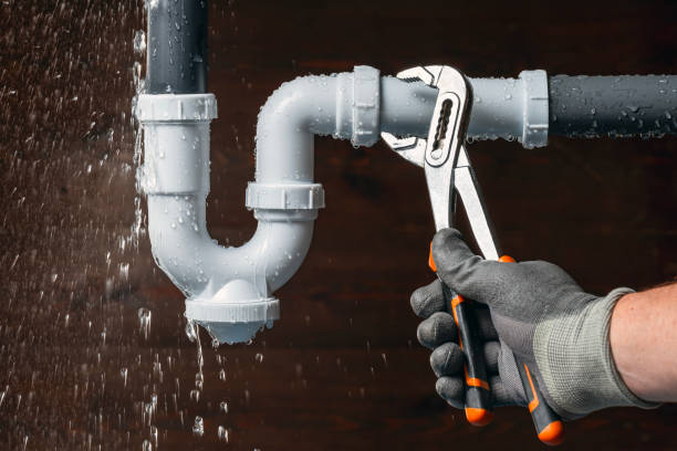 Professional Drain Cleaning technician working in Bowman, ND